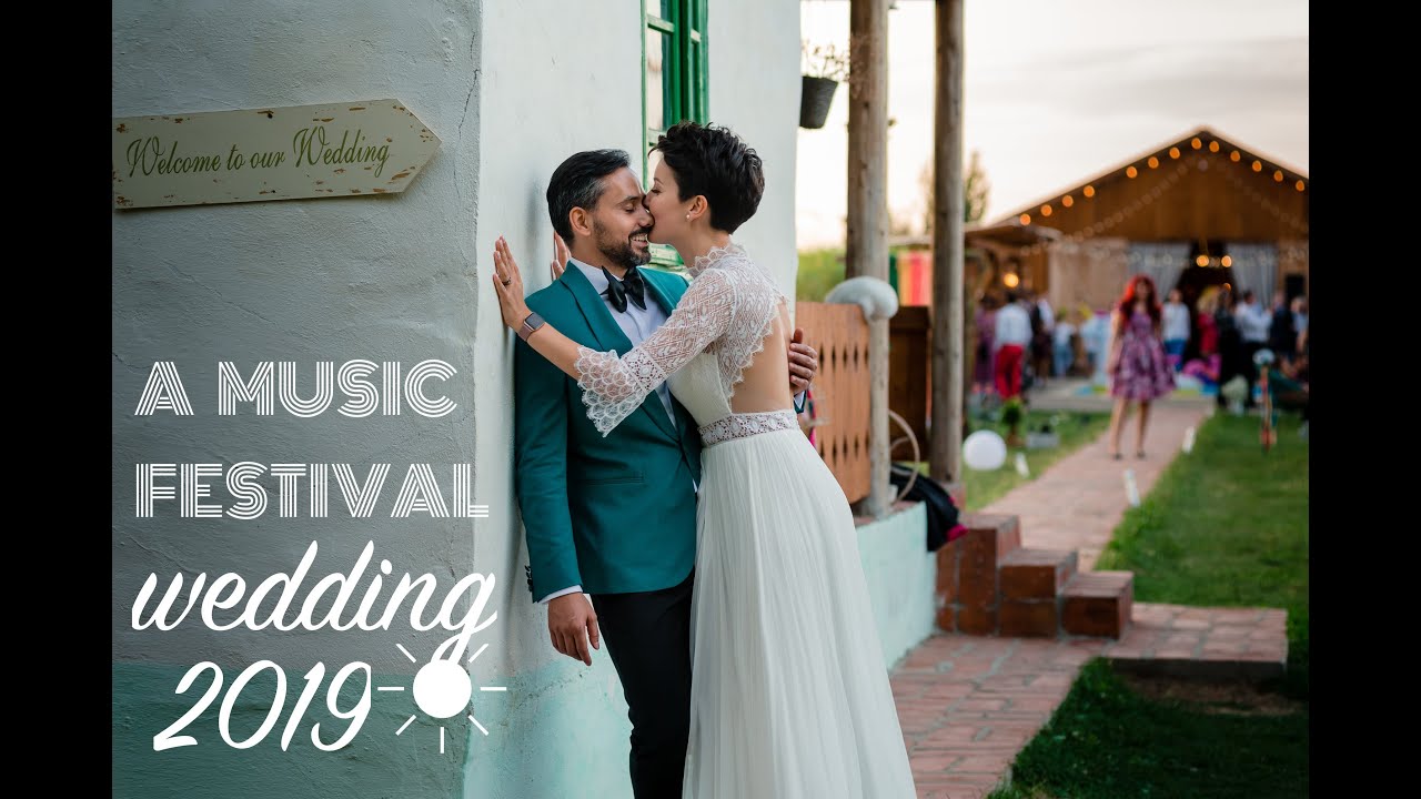 Dan&Oana's Wedding Highlights - Music Festival Theme @ The Green Spot, Wedding Barn