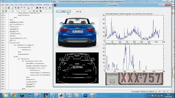Matlab Automated License Plate Recognition System - Demo part 1 (Only Detection)