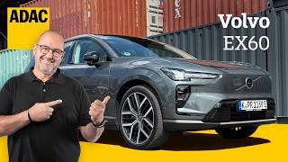 Volvo EX60 P10 AWD Ultra – Der neue Wettbewerber zum BMW iX3 und Co. im ADAC Fahrbericht