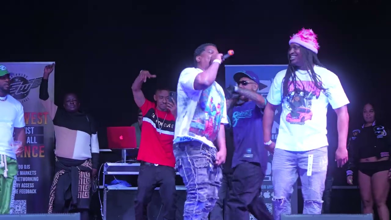 South Phoenix Artist Dub Fuego and crew perform live at the Arizona HipHop Festival 2025