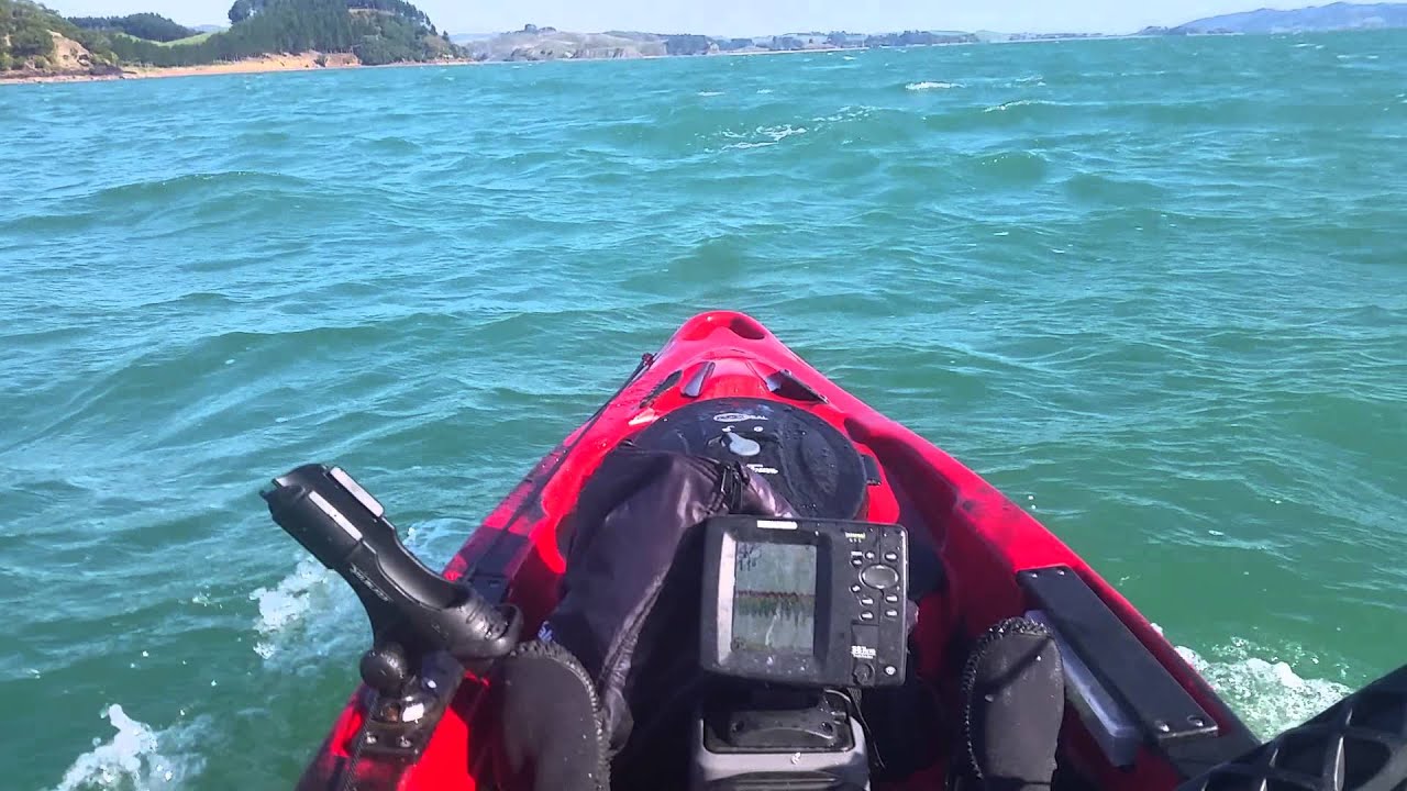 Old Town Predator XL MK in the wind