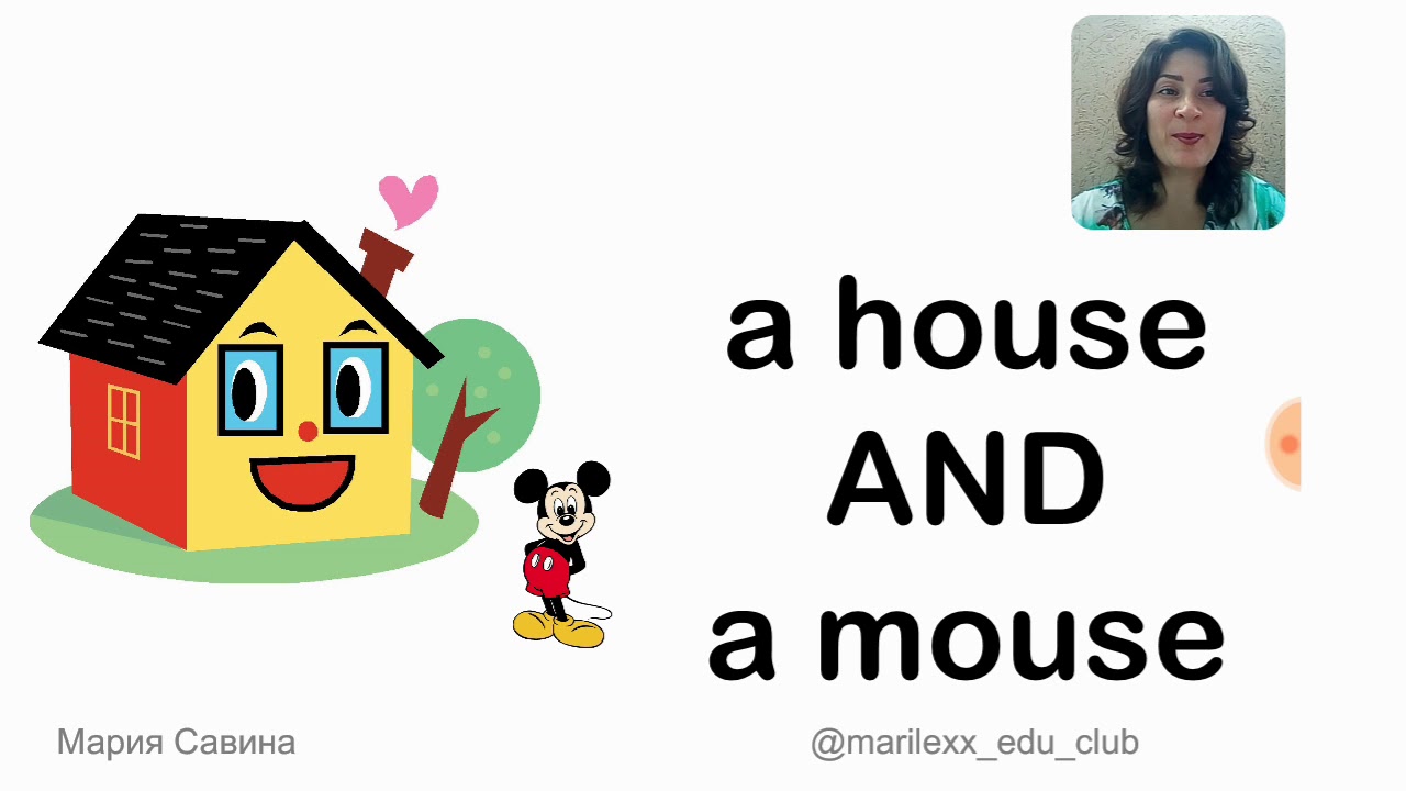 a house AND a mouse