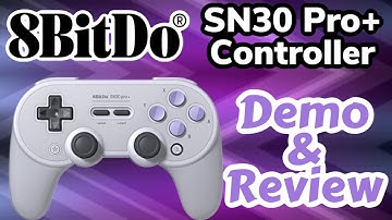 8BitDo SN30 Pro+ Bluetooth Controller - Demo & Review - RetroPie Guy Product Review