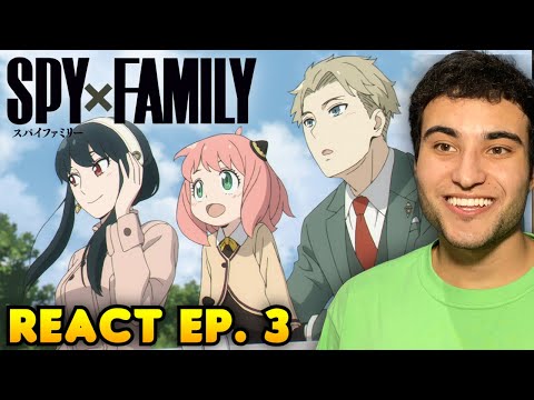 YURI APARECE!! BEIJO DE YOR E TWILIGHT - React Spy x Family EP. 8