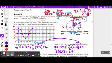 Sinusoidal Word Problems