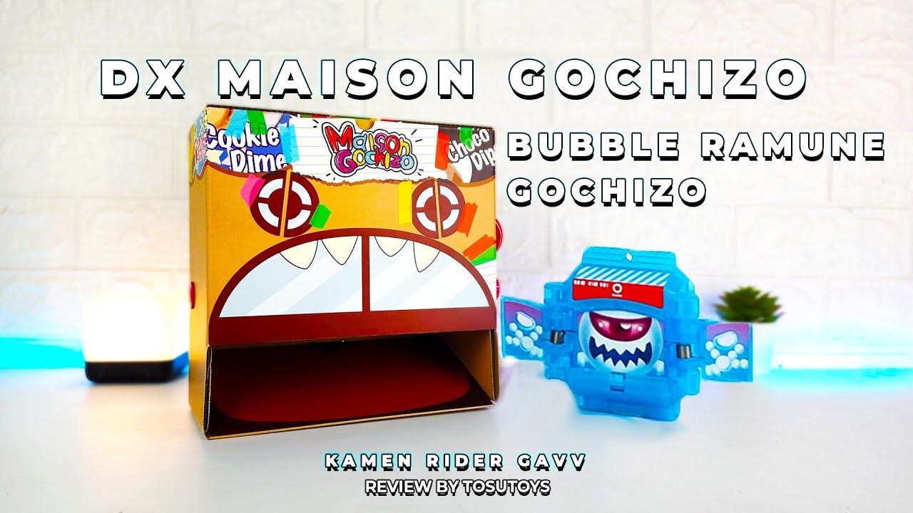 DX Maison Gochizo & Bubble Ramune Gochizo | DXメゾンゴチゾウ & バブルラムネゴチゾウ | Kamen Rider Gavv | 仮面ライダー ガヴ
