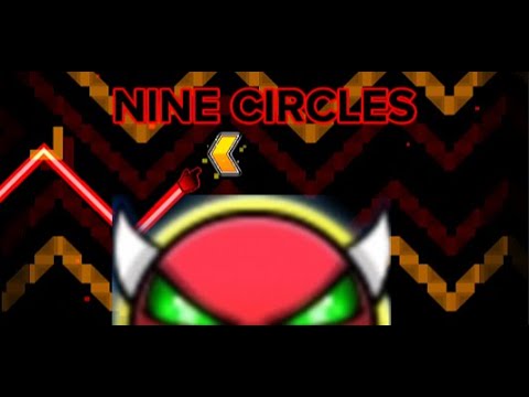 Nine Circles 100% (My First Hard Demon) || Geometry Dash - YouTube