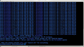 Installing VirtualBox using the default package manager from repositories
