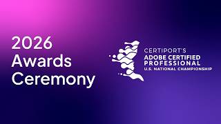 Certiport's Adobe Certified Professional U.S. National Championship awards ceremony