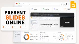 How to Share Google Slides in a Zoom Meeting (Zoom Meeting Sharing)