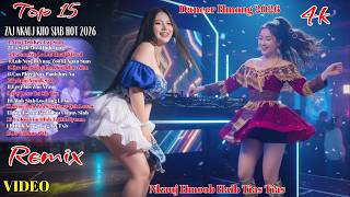 TOP 15 Zaj Nkauj Hmong Dj VINAHOUSE Remix Hot 2026 II 3Hmoob Music #nkaujkhosiab