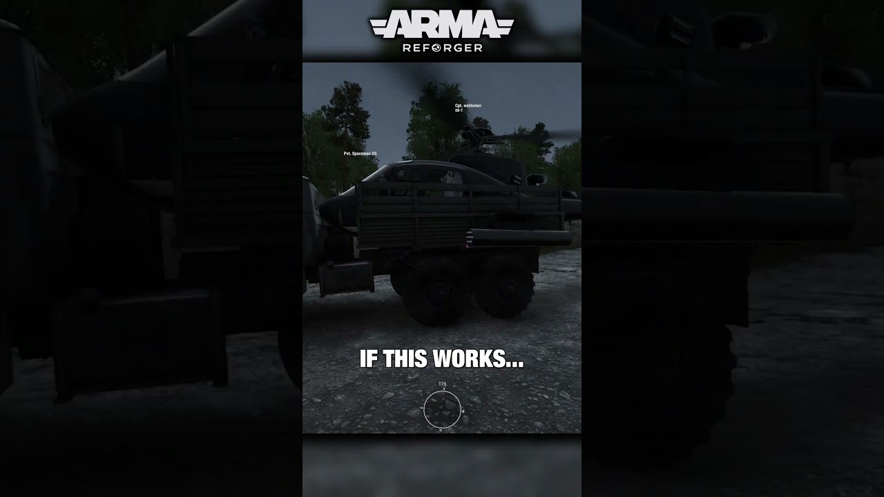 I Have So Many Questions… 🤯 #gamingshorts #armareforger  #funnymoments