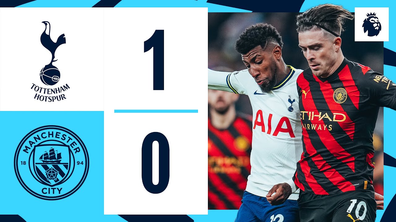 ⁣HIGHLIGHTS | Tottenham 1-0 Man City | City draw blank in defeat to Spurs