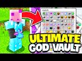 INSANE UNDERGROUND VAULT HAS ULTIMATE LOOT *RAID* + ENVOY HUNTING! | Minecraft Factions (Senso)