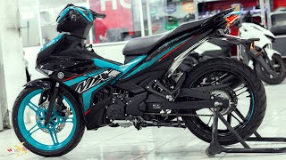2022 Yamaha MX King 150cc - Cyan Black \ Xanh Cyan - Walkaround