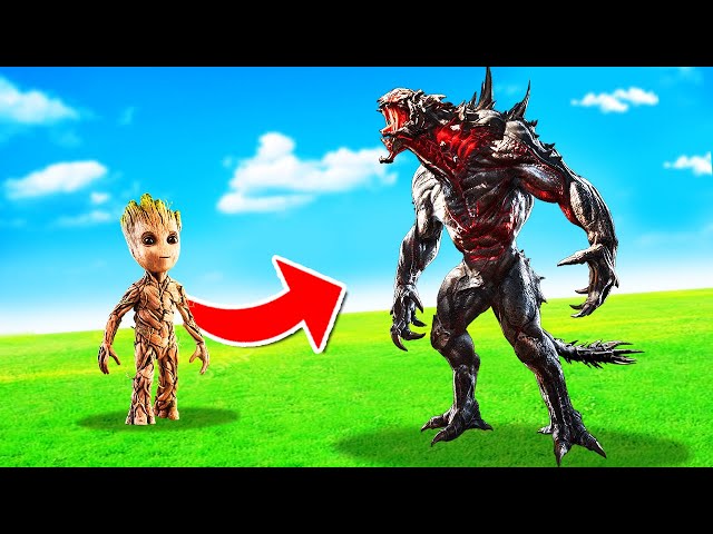 Wild MUTANT Creatures Evolve From Little Cute Baby in Monster Evolution