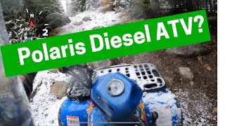 Polaris diesel 455 test ride review