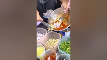 Must Eat. Delicious Spicy Fresh Oyster Thai Salad - Thai Street Food