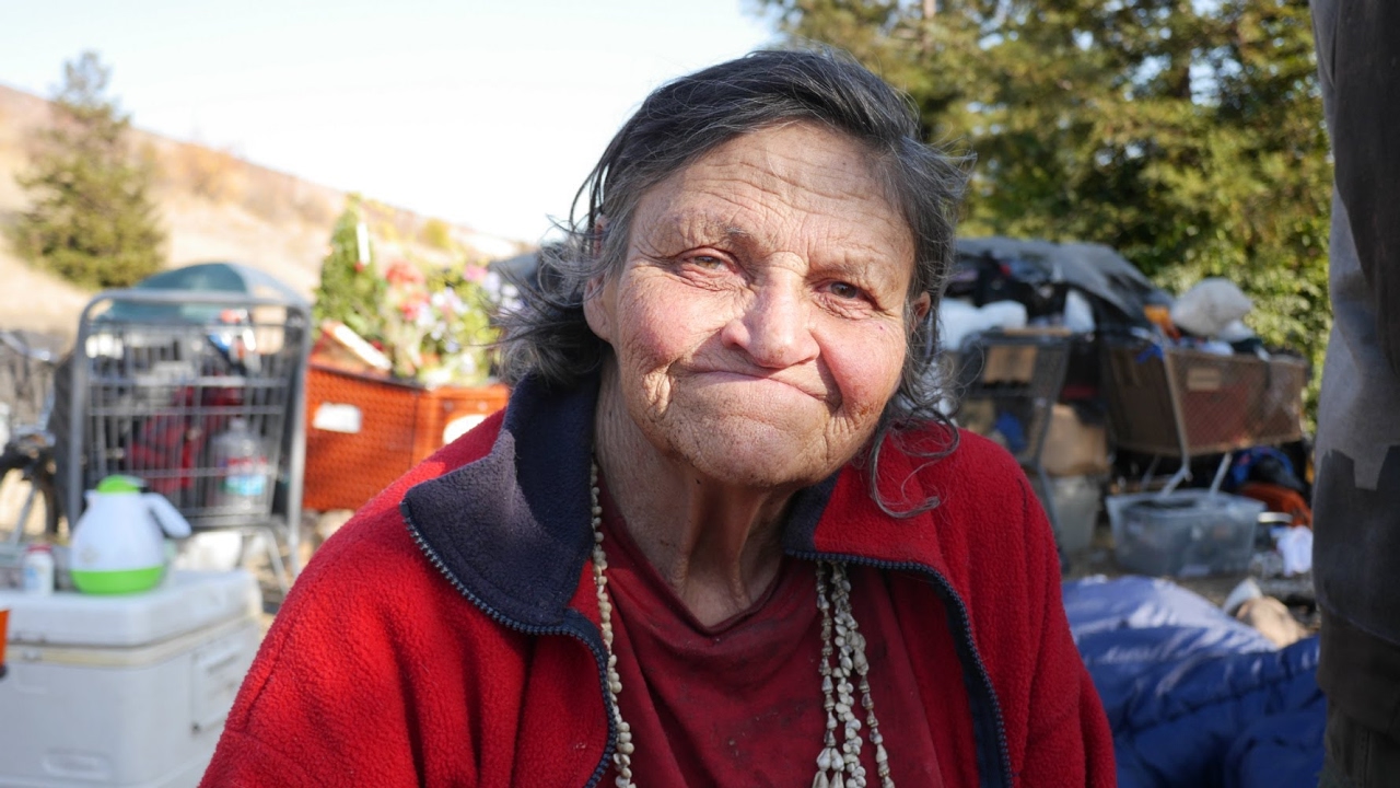 Elderly Homeless Woman Is 69 Years Old And Sleeping Outside In San Jose Youtube