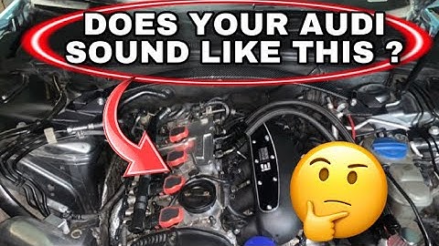 IS MY (AUDI) SUPPOSED TO SOUND LIKE THIS?  AUDI B7/B8/B8.5/B9/B6