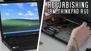 Восстановление IBM Thinkpad R60 и установка на него игр