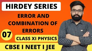 Celebrity Erorrs and Calculation of Errors | Class 11th Physics Wealth