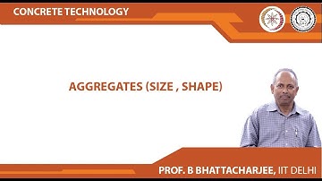Aggregates (Size , Shape)