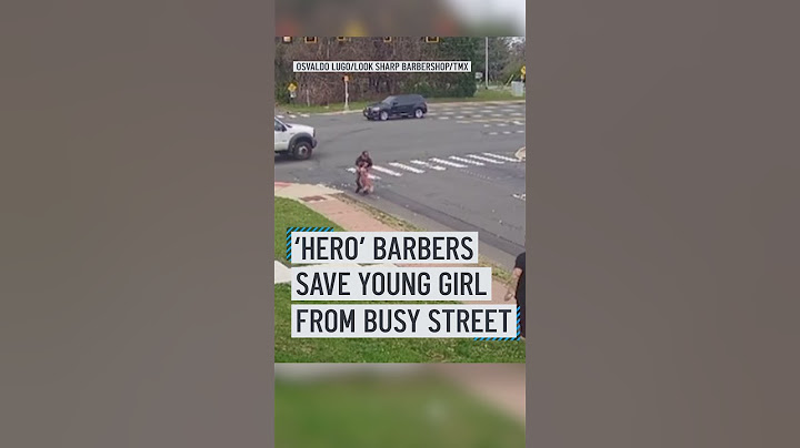 ‘Hero' barbers save young girl from running into busy street | NBC DFW