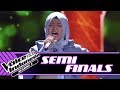 Naura "Ujung Pasir - Deen Assalam (Medley)" | Semifinals | The Voice Kids Indonesia Season 3 GTV