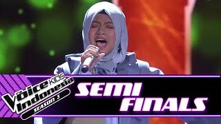 Naura 'Ujung Pasir - Deen Assalam (Medley)' | Semifinals | The Voice Kids Indonesia Season 3 GTV