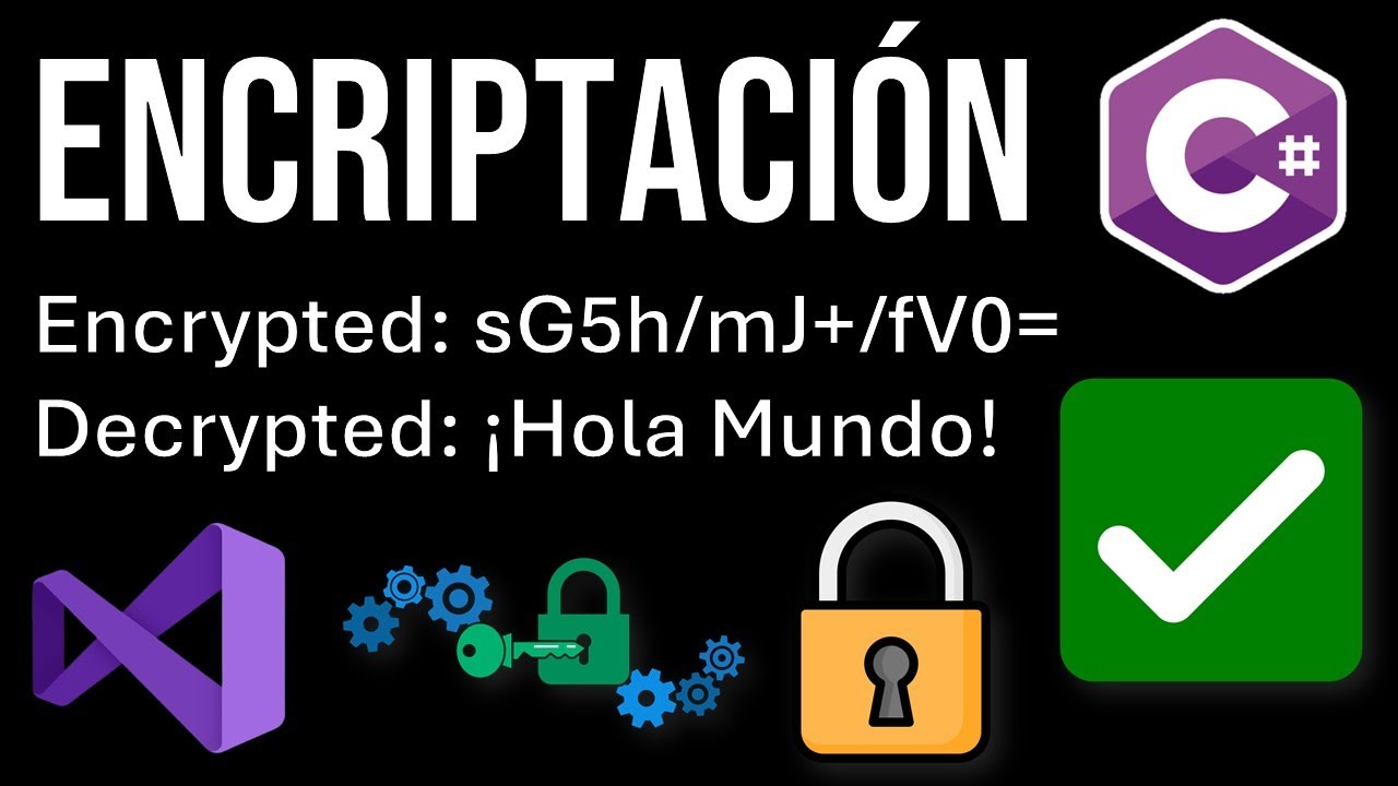 Encriptación en C# | Encriptar/Cifrar y Desencriptar contraseñas con C# ...