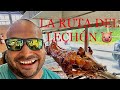 La ruta del lechn  visitamos 8 lechoneras  en guavate cayeypr 