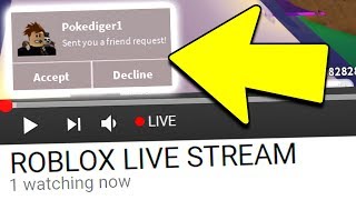 I Stream Sniped MY FANS and DID THIS.. (Roblox)