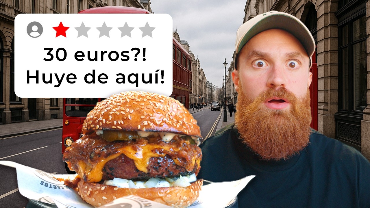Pasé 100 Horas Buscando las mejores Burgers De Londres