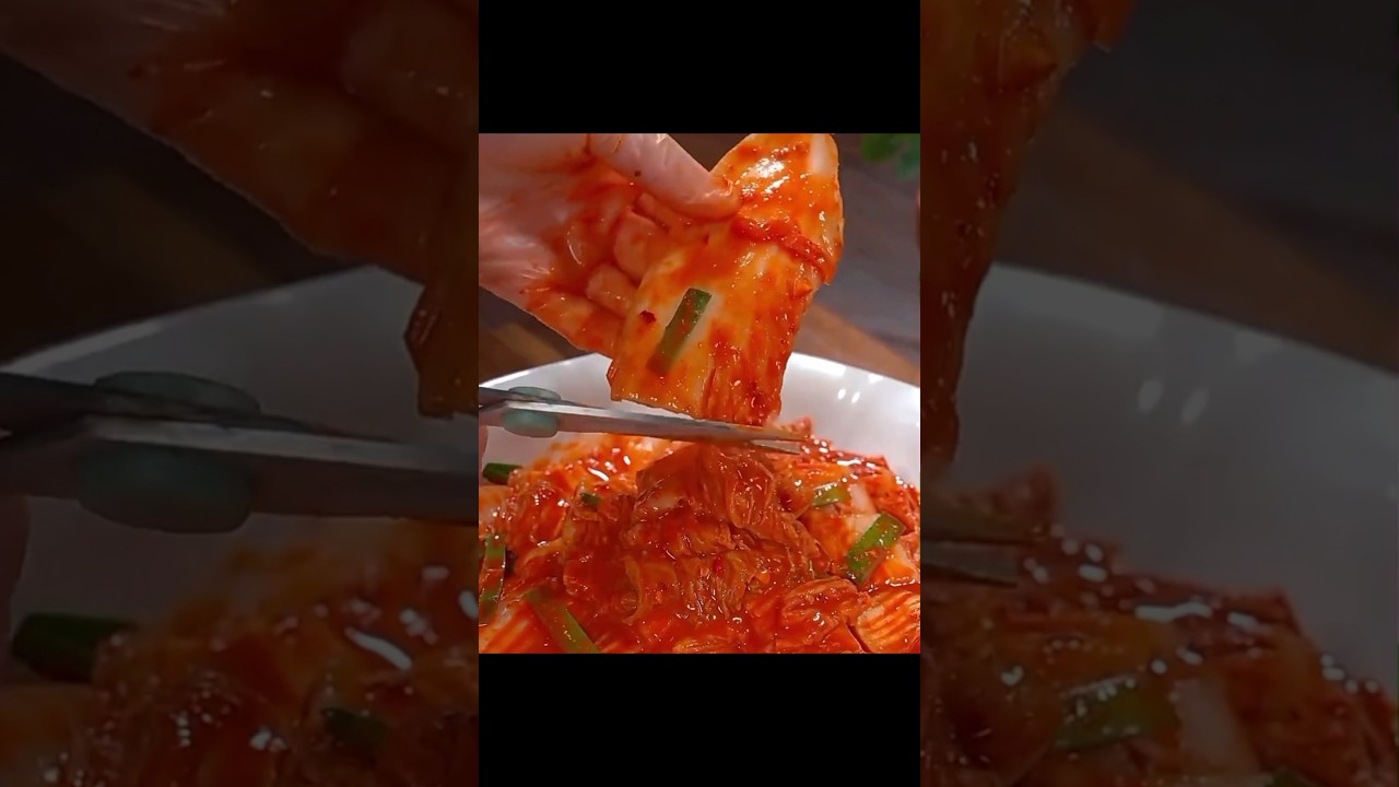 배추 겉절이 담글 때 찹쌀풀 절대 넣지 마세요
