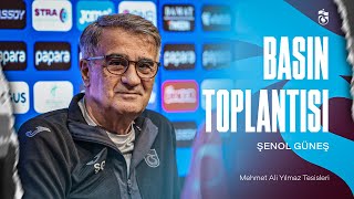 Teknik Direktörümüz Şenol Güneşin Basın Toplantısı