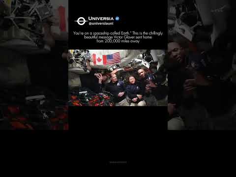 Video Victor Glover’s Incredible Message from Deep Space! ??