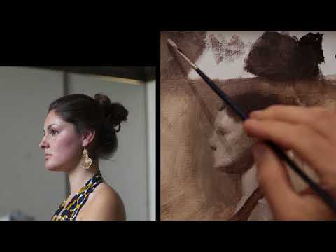 Video: Langkah Demi Langkah - Monochromatic And Color Underpaintings Dalam Minyak