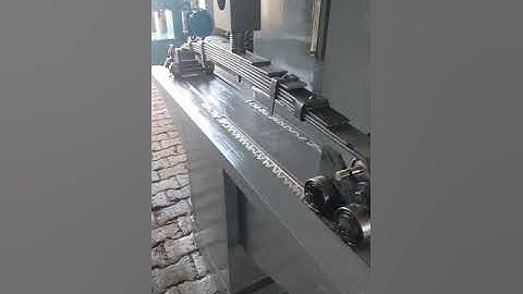 Leaf Spring (Patta Kamani) Testing Machine (Press) By Dhanjal Hydraulics, Sirsa (M) 9996020838