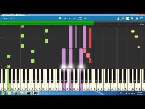 SELF CONTROL_(715431)[Synthesia piano tutorial]