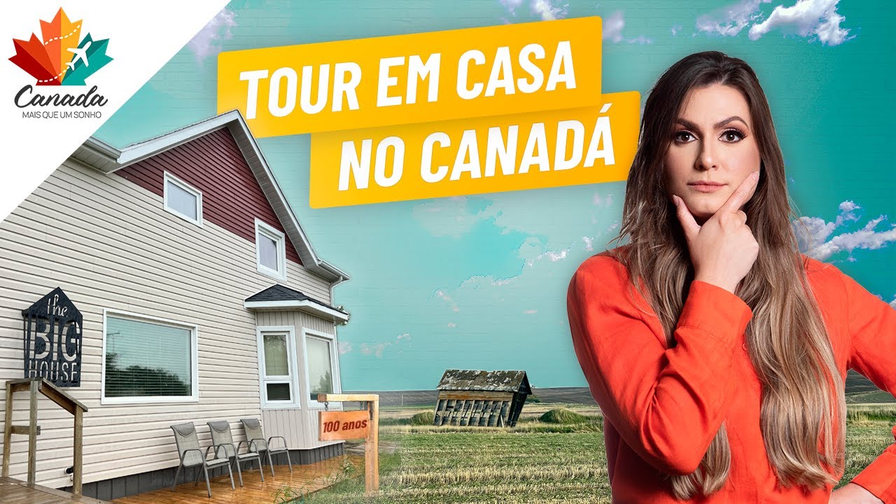 TOUR PELA MINHA CASA NO CANADÁ 