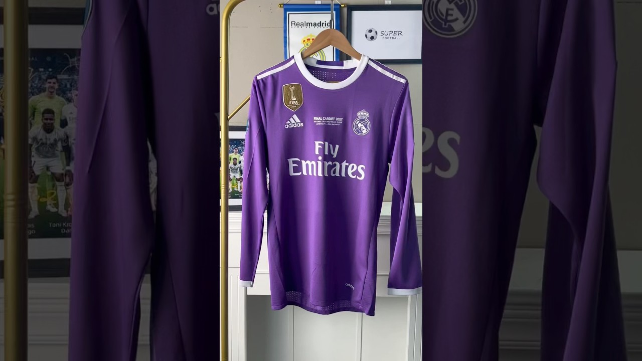 Real Madrid 2016/2017 away shirt player version 