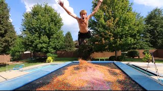 TRAMPOLINE VS SPRINKLES!