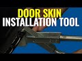 The Best Way to Manually Skin Install a Door Skin - Eastwood Door Skin Installation Tool