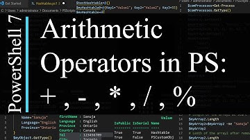 PowerShell 7 Tutorial 12: Arithmetic Operators