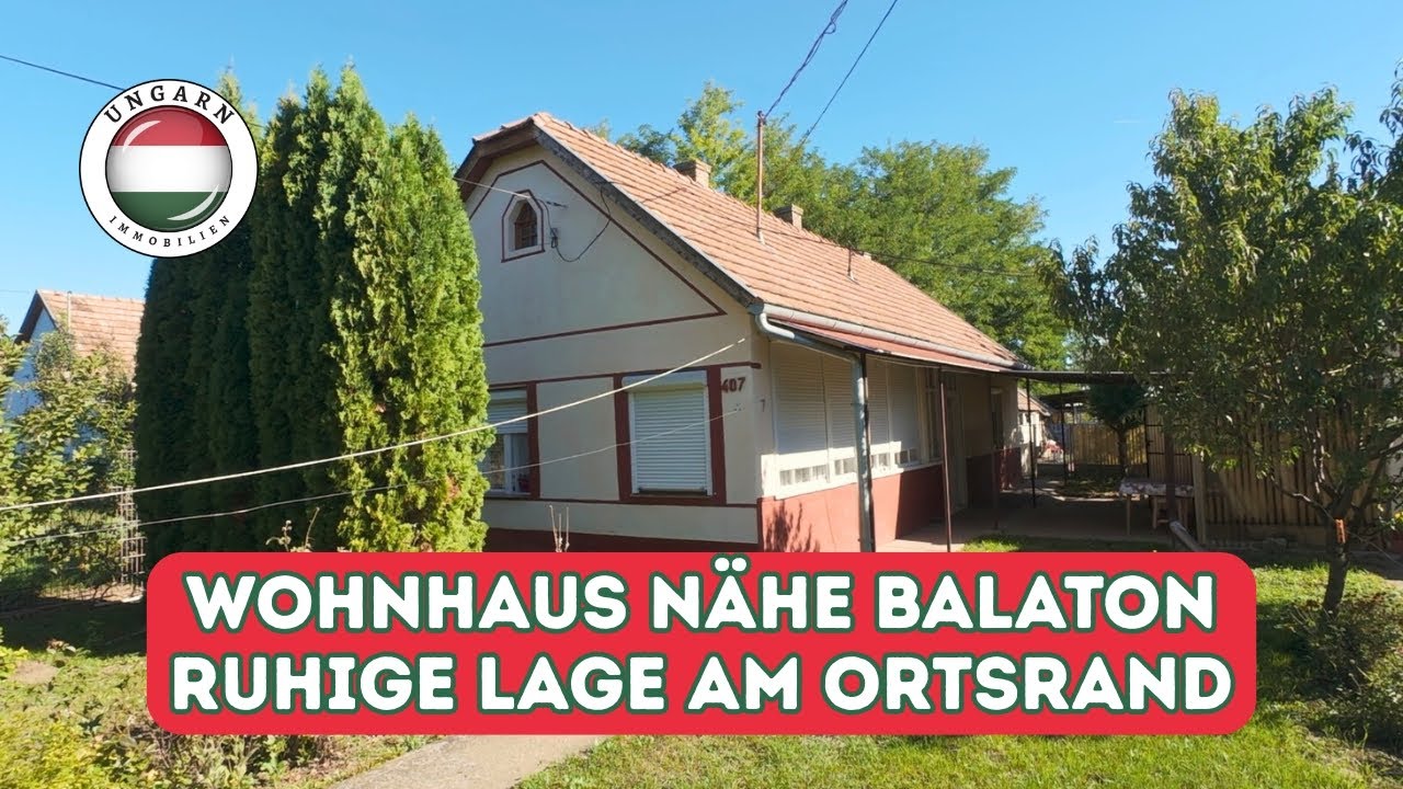 Haus kaufen in Ungarn - Südlich von Siófok/Balaton