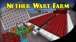 BEST Nether Wart Farm | Minecraft Bedrock Farm Tutorial | MCPE XBOX PS SWITCH