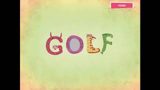 Alphabet Vocabulary For G: Golf, Gargle, Geography, Gargantuan