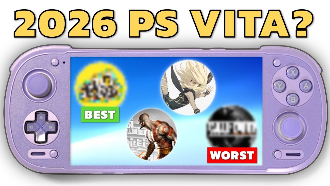 Is the Retroid Pocket 6 the 2026 PS Vita? - YouTube