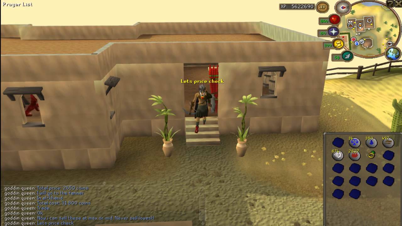 runescape money making guide tanning 500k/hour